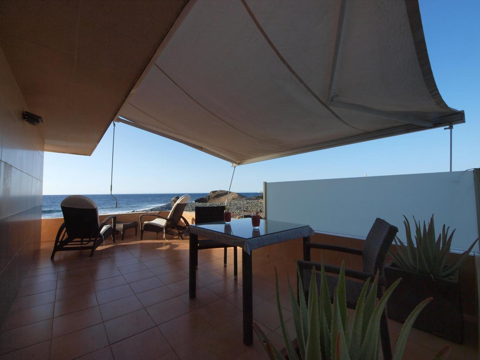 Ferienwohnung Sunrise Directly At The Sea La Mareta Exterior foto
